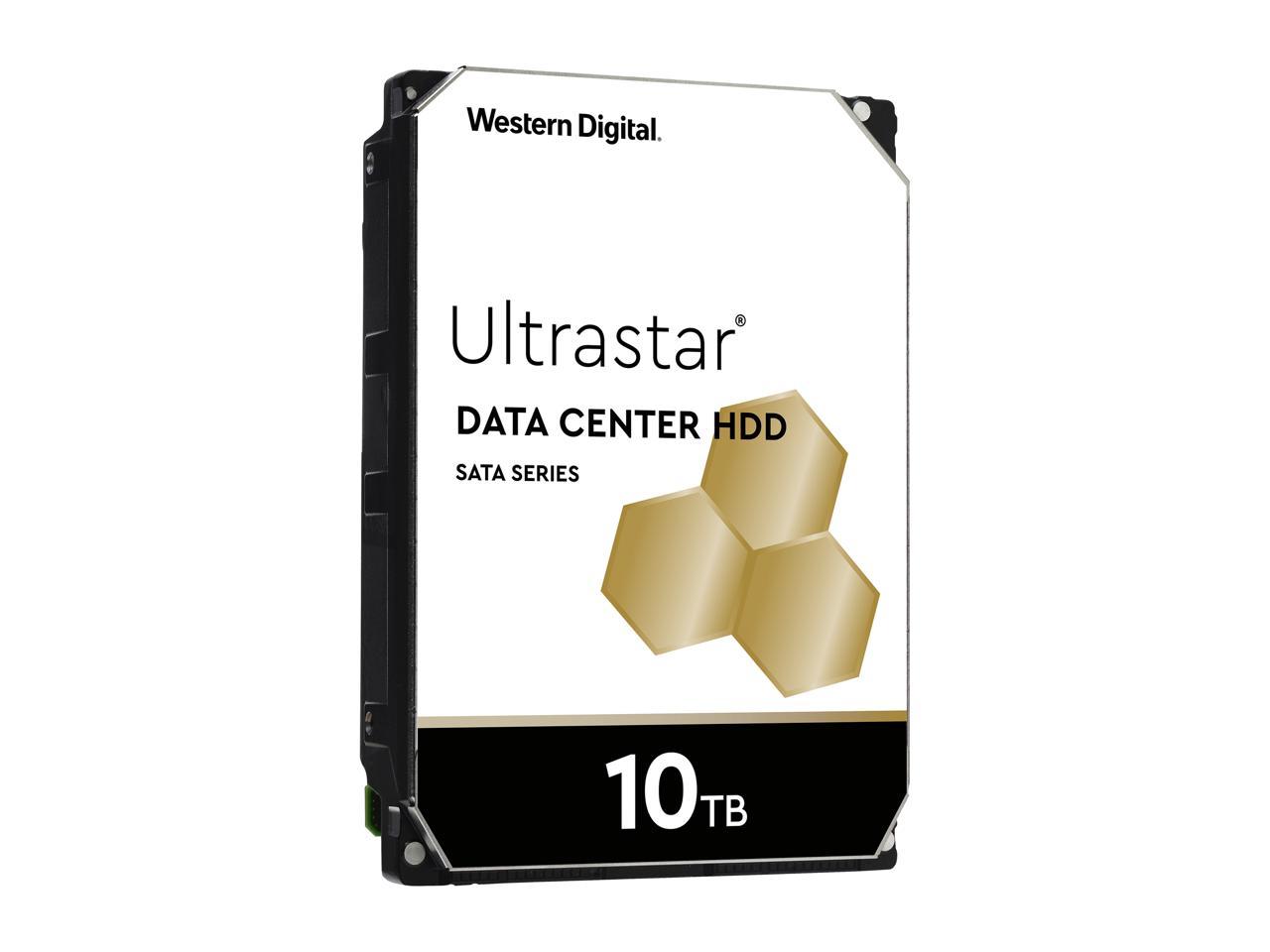 Western Digital Ultrastar 10TB DC HC510 7200 RPM SATA 6.0Gb/s 3.5" Data Center Internal Hard Drive - 0F27606