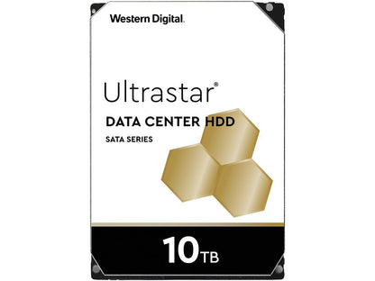 Western Digital Ultrastar 10TB DC HC510 7200 RPM SATA 6.0Gb/s 3.5" Data Center Internal Hard Drive - 0F27606