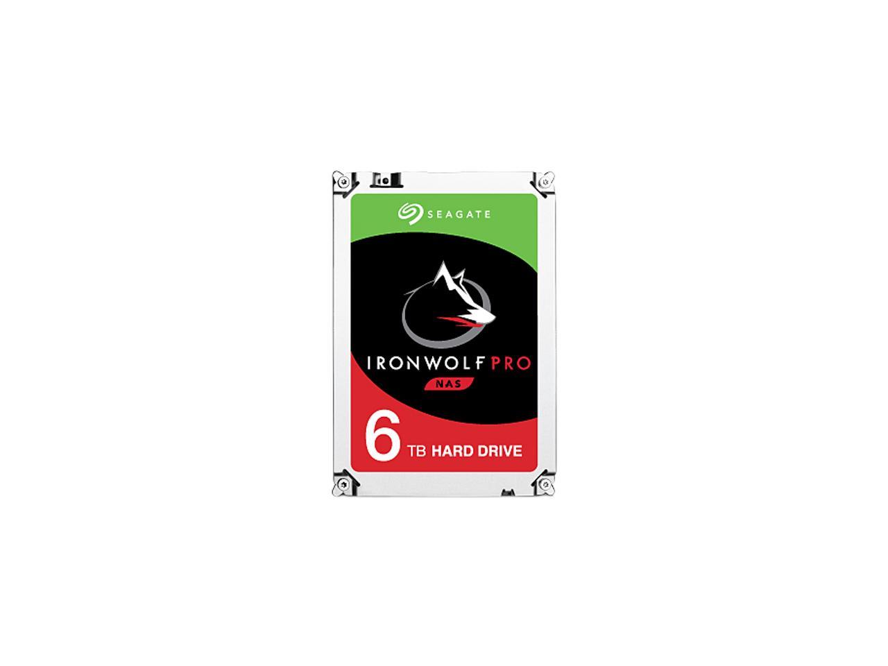 Seagate IronWolf Pro ST6000NE0023 6 TB 3.5" Internal Hard Drive - SATA