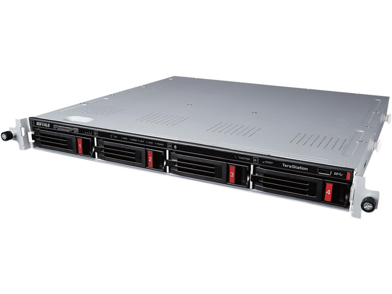 Buffalo TeraStation 3410RN Rackmount 8 TB NAS Hard Drives Included (2 x 4TB) - Annapurna Labs (2 -