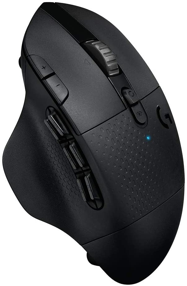 Logitech G604 LIGHTSPEED Wireless Gaming Mouse with 15 Programmable Controls, Dual Wireless Connectivity Modes, and HERO 16K Sensor 910-005622