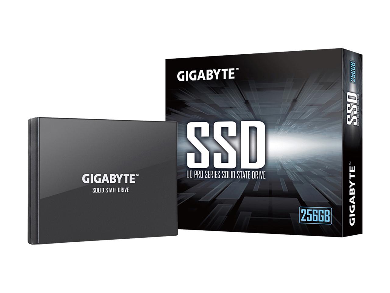 GIGABYTE UD Pro 2.5" 256GB SATA III 3D TLC Internal Solid State Drive (SSD)