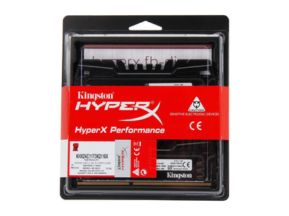 HyperX Beast 16GB (2 x 8GB) 240-Pin DDR3 SDRAM DDR3 2400 (PC3 19200) Desktop Memory Model KHX24C11T3K2/16X