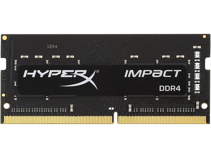 HyperX Impact 4GB 260-Pin DDR4 SO-DIMM DDR4 2400 (PC4 19200) Laptop Memory Model HX424S14IB/4