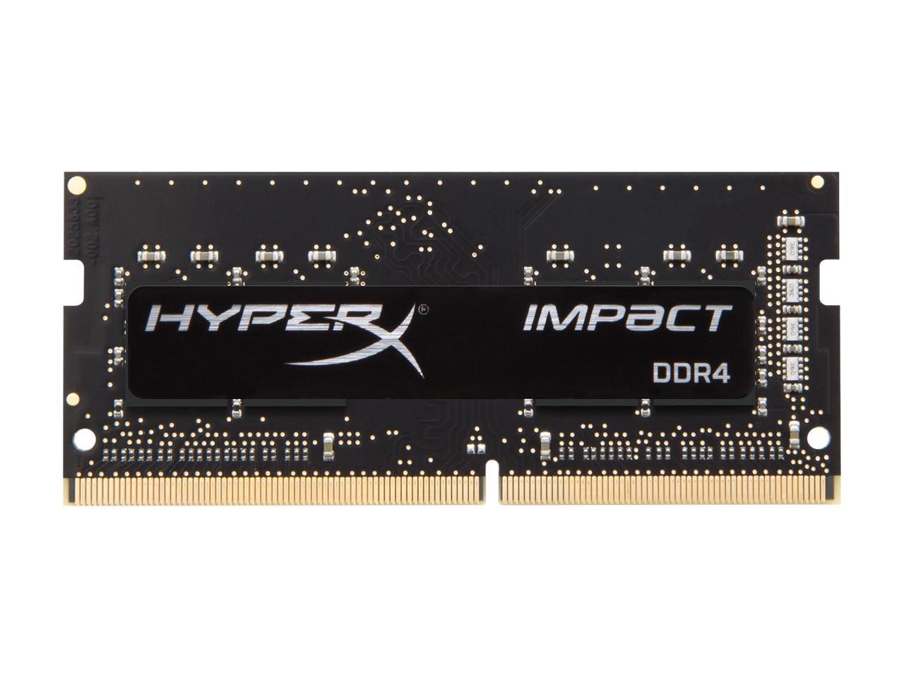 HyperX Impact 8GB (1 x 8GB) DDR4 2666 RAM (Notebook Memory) CL15 XMP SODIMM (260-pin) HX426S15IB2/8