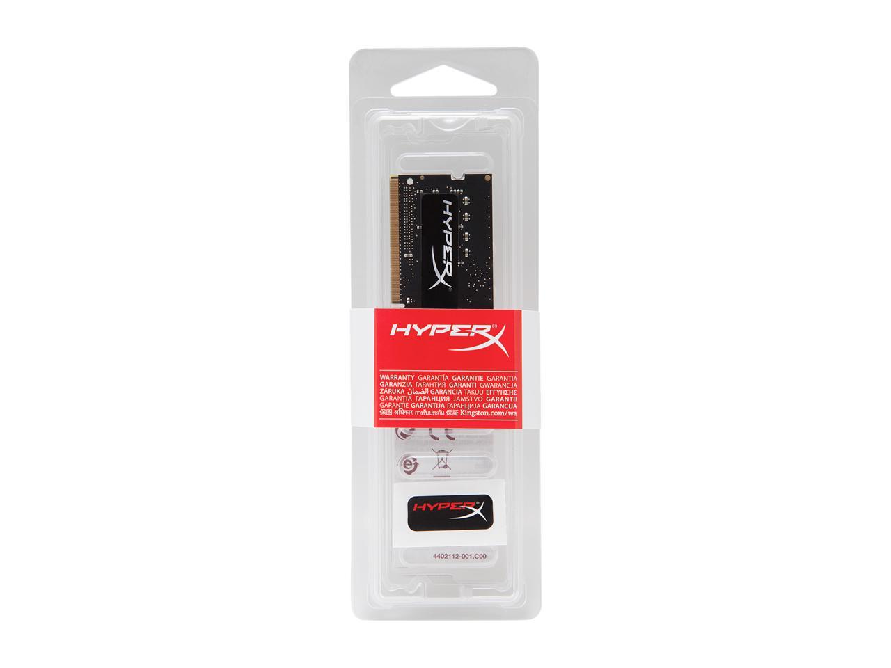 HyperX Impact 8GB (1 x 8GB) DDR4 2666 RAM (Notebook Memory) CL15 XMP SODIMM (260-pin) HX426S15IB2/8