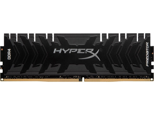 HyperX Predator 8GB (1 x 8GB) DDR4 2666MHz DRAM (Desktop Memory) CL13 1.35V Black DIMM (288-pin) HX426C13PB3/8 (Intel XMP)