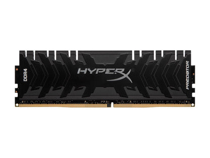 HyperX Predator 16GB (2 x 8GB) DDR4 2666MHz DRAM (Desktop Memory) CL13 1.35V Black DIMM (288-pin) HX426C13PB3K2/16 (Intel XMP)