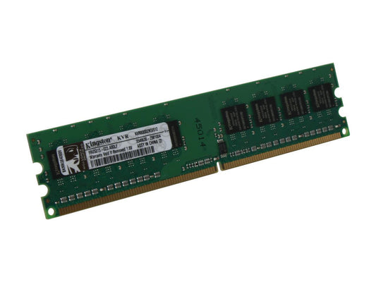 Kingston 512MB 240-Pin DDR2 SDRAM DDR2 800 (PC2 6400) Desktop Memory Model KVR800D2N5/512