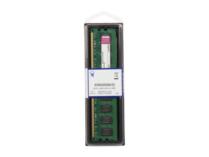 Kingston 2GB 240-Pin DDR2 SDRAM DDR2 533 (PC2 4200) Desktop Memory Model KVR533D2N4/2G