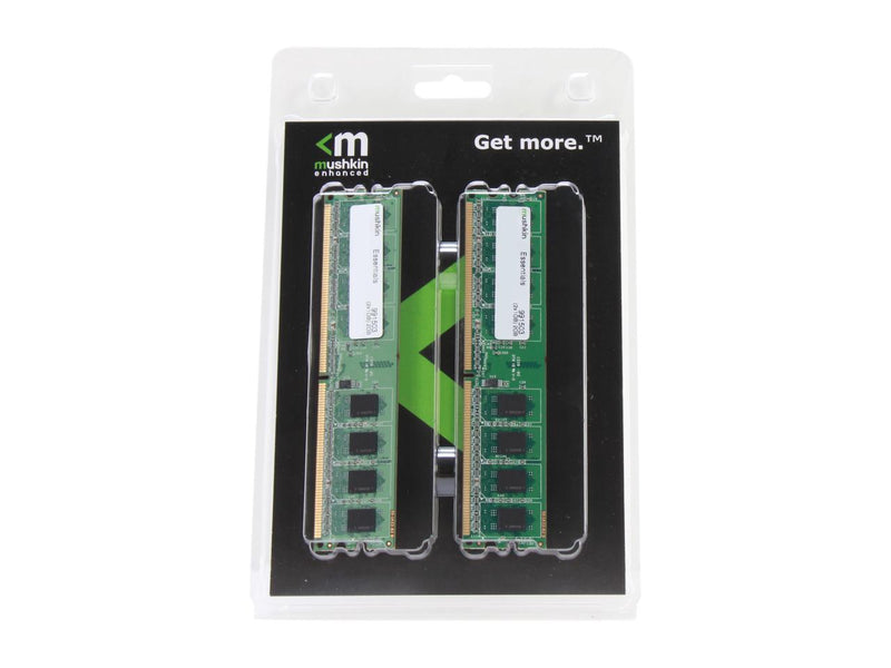Mushkin Enhanced 2GB (2 x 1GB) DDR2 667 (PC2 5300) Dual Channel Kit Desktop Memory Model 991503