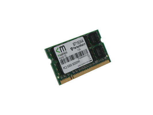 Mushkin 1GB DDR2 667 (PC2 5300) Memory for Apple Notebook Model 971504A