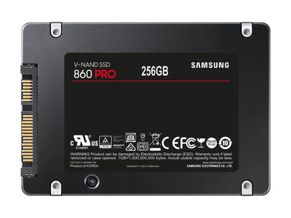 SAMSUNG 860 Pro Series 2.5" 256GB SATA III V-NAND 2-bit MLC Internal Solid State Drive (SSD) MZ-76P256BW