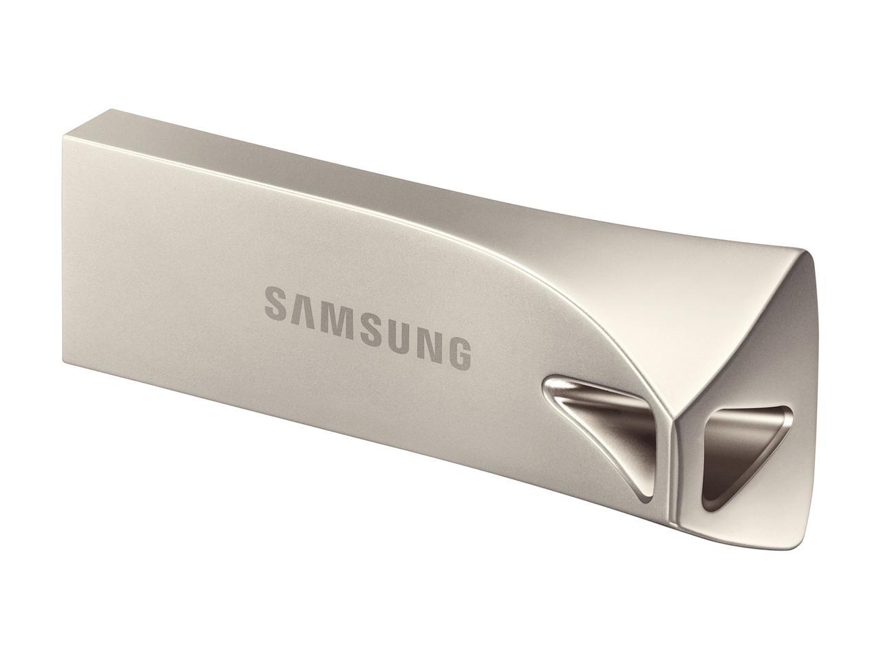 SAMSUNG 256GB BAR Plus (Metal) USB 3.1 Flash Drive, Speed Up to 400MB/s (MUF-256BE3/AM)
