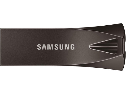 SAMSUNG 256GB BAR Plus (Metal) USB 3.1 Flash Drive, Speed Up to 400MB/s (MUF-256BE4/AM)