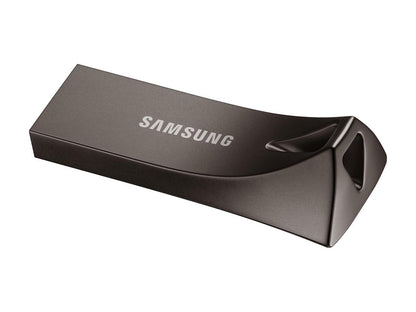 SAMSUNG 256GB BAR Plus (Metal) USB 3.1 Flash Drive, Speed Up to 400MB/s (MUF-256BE4/AM)