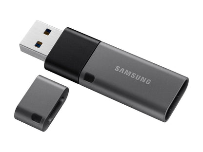 Samsung 256GB DUO Plus USB 3.1 Flash Drive, Speed Up to 300MB/s (MUF-256DB/AM)