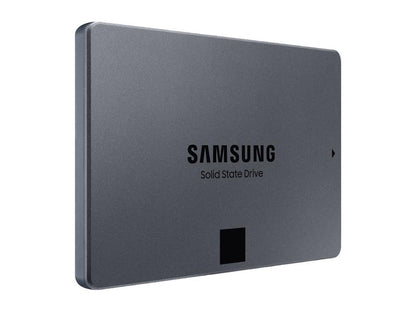 SAMSUNG 870 QVO Series 2.5" 1TB SATA III Samsung 4-bit MLC V-NAND Internal Solid State Drive (SSD) MZ-77Q1T0B/AM
