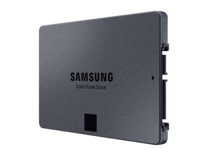 SAMSUNG 870 QVO Series 2.5" 1TB SATA III Samsung 4-bit MLC V-NAND Internal Solid State Drive (SSD) MZ-77Q1T0B/AM