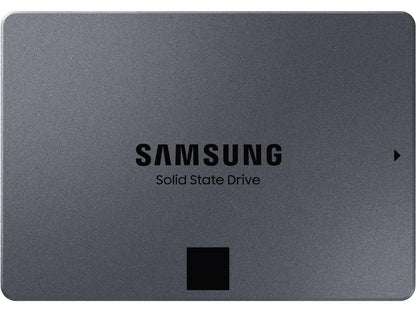 SAMSUNG 870 QVO Series 2.5" 8TB SATA III Samsung 4-bit MLC V-NAND Internal Solid State Drive (SSD) MZ-77Q8T0B/AM