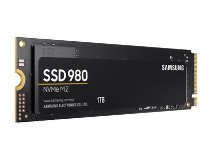 SAMSUNG 980 M.2 2280 1TB PCI-Express 3.0 x4, NVMe 1.4 V-NAND MLC Internal Solid State Drive (SSD) MZ-V8V1T0B/AM