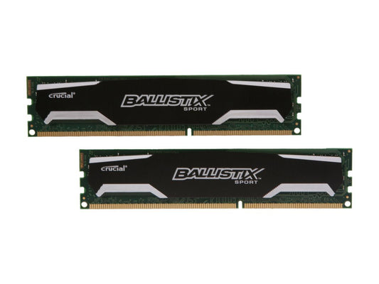 Crucial Ballistix Sport 8GB (2 x 4GB) 240-Pin DDR3 SDRAM DDR3 1333 (PC3 10600) Desktop Memory Model BLS2KIT4G3D1339DS1S00