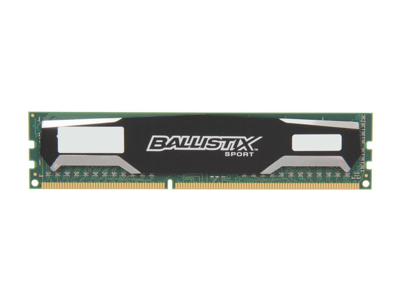 Crucial Ballistix Sport 12GB (3 x 4GB) 240-Pin DDR3 SDRAM DDR3 1600 (PC3 12800) Desktop Memory Model BLS3KIT4G3D1609DS1S00