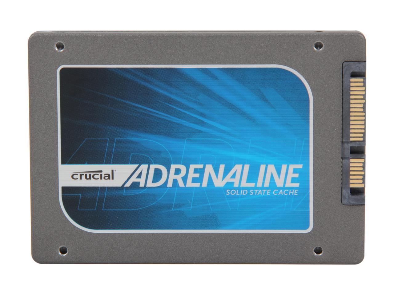 Crucial Adrenaline CT050M4SSC2BDA 50GB Solid State Cache for Windows 7-based PCs