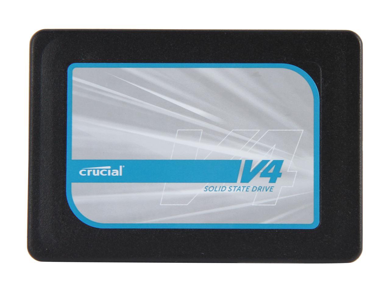Crucial V4 2.5" 256GB SATA II MLC Internal Solid State Drive (SSD) SSD Only CT256V4SSD2