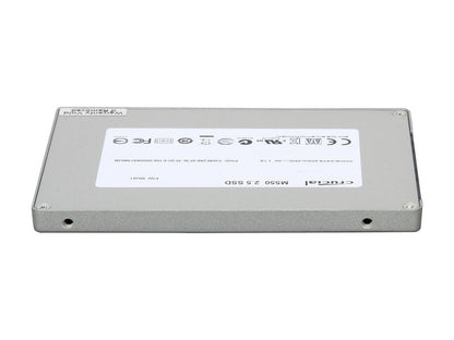 Crucial M550 2.5" 512GB SATA 6Gbps MLC Internal Solid State Drive (SSD) CT512M550SSD1