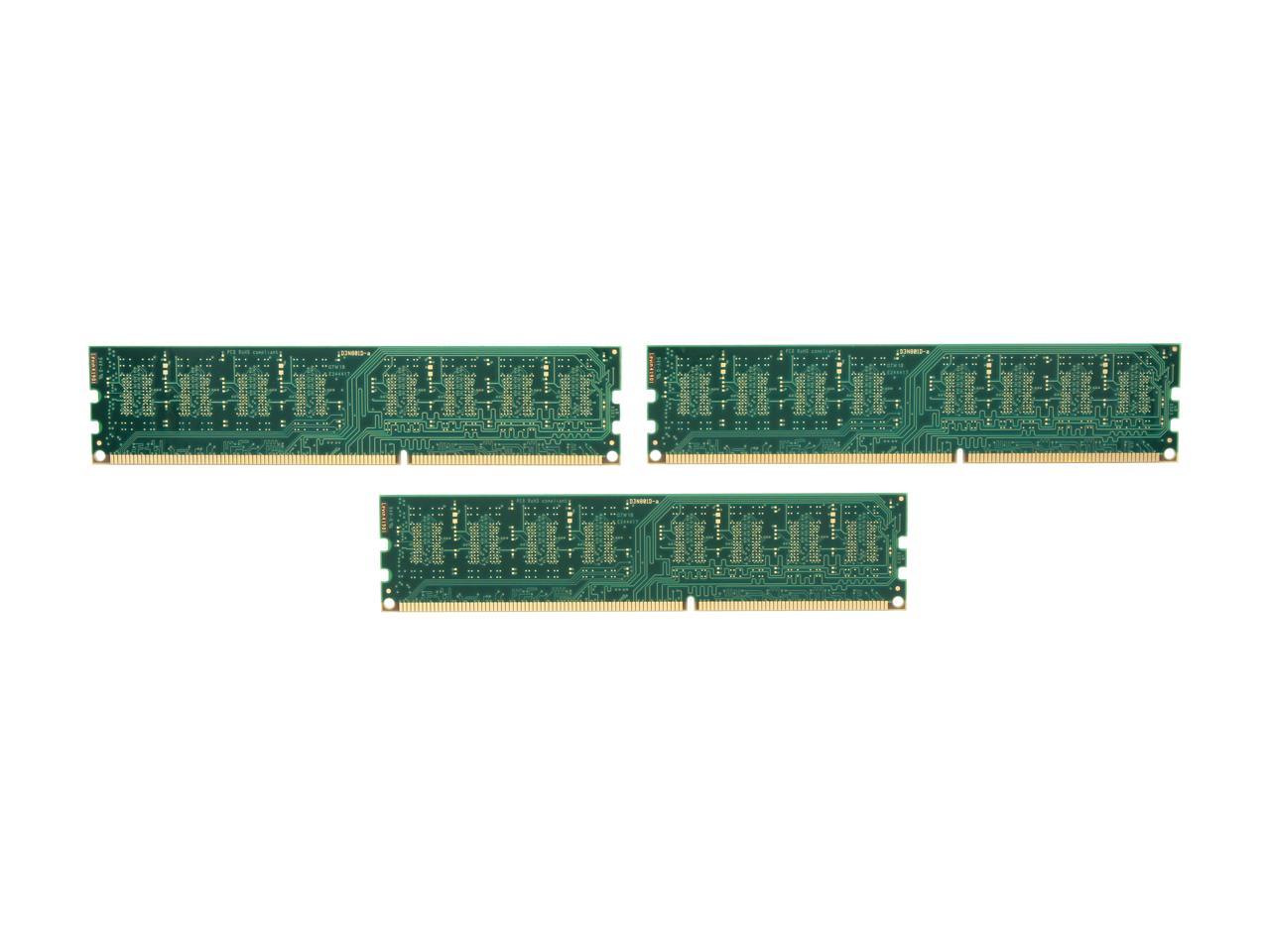 Crucial 6GB (3 x 2GB) 240-Pin DDR3 SDRAM DDR3 1600 (PC3 12800) Desktop Memory Model CT3KIT25664BA160B