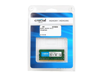 Crucial 4GB 204-Pin DDR3 SO-DIMM DDR3L 1866 (PC3L 14900) Memory Model CT51264BF186DJ