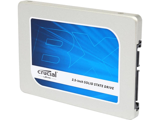 Crucial BX100 2.5" 120GB SATA 6Gbps (SATA III) Micron 16nm MLC NAND Internal Solid State Drive (SSD) CT120BX100SSD1