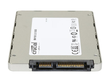 Crucial BX100 2.5" 120GB SATA 6Gbps (SATA III) Micron 16nm MLC NAND Internal Solid State Drive (SSD) CT120BX100SSD1