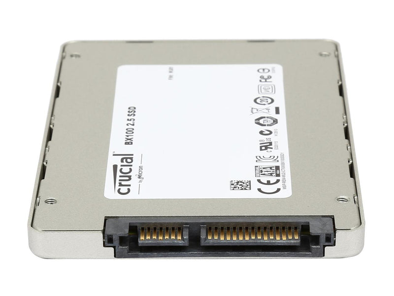 Crucial BX100 2.5" 1TB SATA 6Gbps (SATA III) Micron 16nm MLC NAND Internal Solid State Drive (SSD) CT1000BX100SSD1