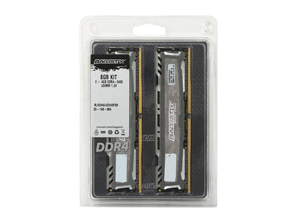 Ballistix Sport LT 8GB (2 x 4GB) 288-Pin DDR4 SDRAM DDR4 2400 (PC4 19200) Desktop Memory Model BLS2K4G4D240FSB