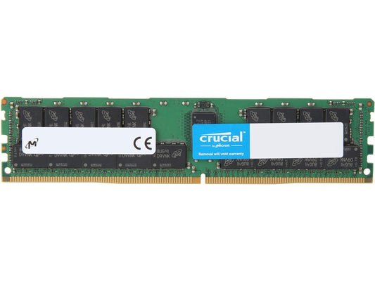 Crucial 64GB 288-Pin DDR4 SDRAM ECC Registered DDR4 2666 (PC4 21300) Server Memory Model CT64G4YFQ426S