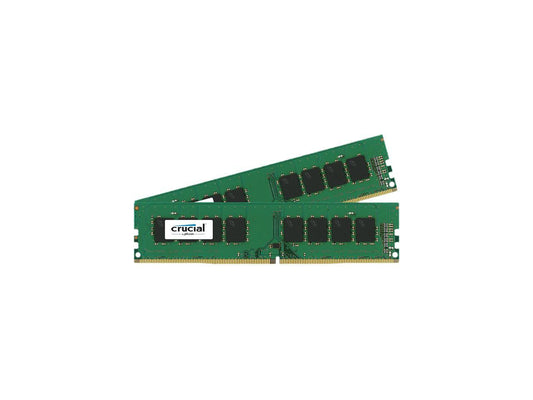 Crucial 16GB (2 x 8GB) 288-Pin DDR4 SDRAM DDR4 2133 (PC4 17000) Micron Chipset Desktop Memory Model CT2K8G4DFS8213