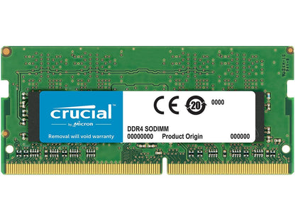 Crucial 16GB Single DDR4 2400 MT/s (PC4-19200) DR x8 SODIMM 260-Pin for Mac - CT16G4S24AM