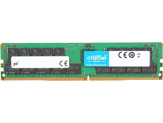 Crucial 16GB 288-Pin DDR4 SDRAM ECC Registered DDR4 2666 (PC4 21300) Micron Chipset Server Memory Model CT16G4RFD4266