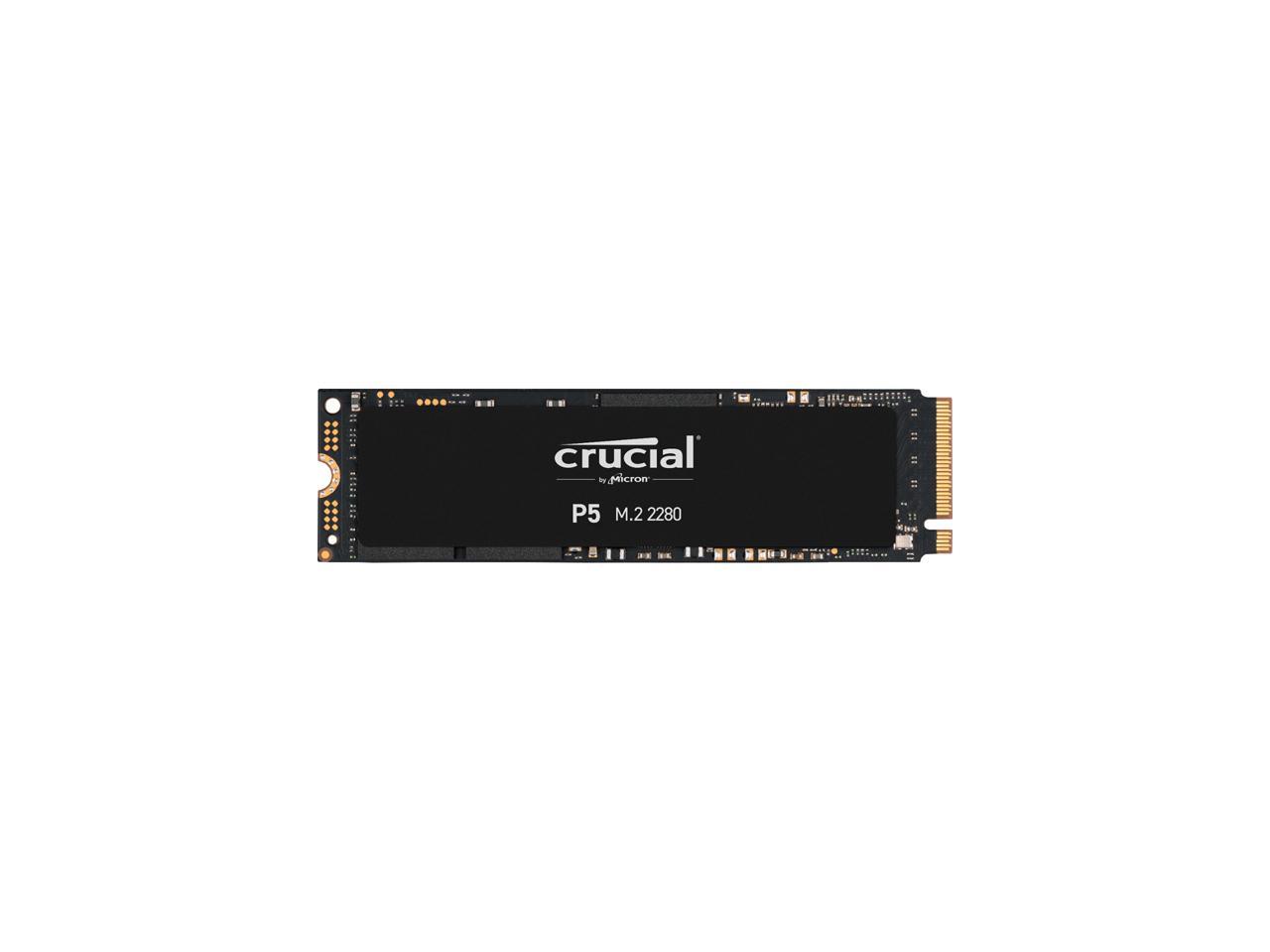 Crucial P5 250GB 3D NAND NVMe Internal SSD, up to 3400 MB/s - CT250P5SSD8