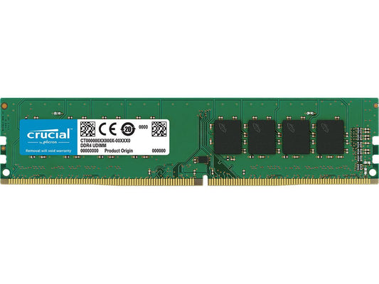 Crucial 8GB 288-Pin DDR4 SDRAM DDR4 2666 (PC4 21300) Desktop Memory Model CT8G4DFRA266