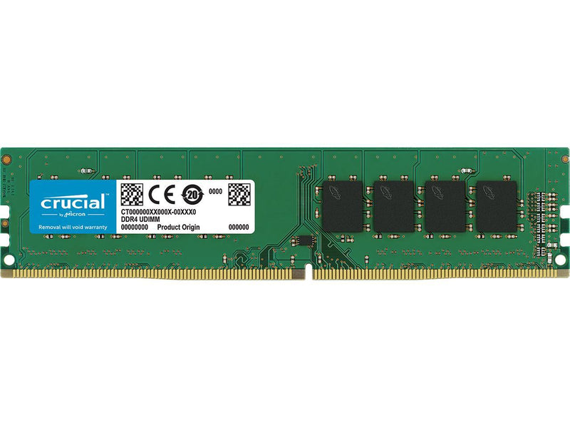 Crucial 16GB 288-Pin DDR4 SDRAM DDR4 2666 (PC4 21300) Desktop Memory Model CT16G4DFRA266