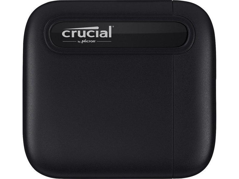 Crucial X6 1TB Portable SSD - Up to 800 MB/s - USB 3.2 - External Solid State Drive, USB-C - CT1000X6SSD9