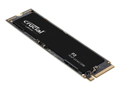 Crucial P3 4TB PCIe 3.0 3D NAND NVMe M.2 SSD, up to 3500MB/s - CT4000P3SSD8