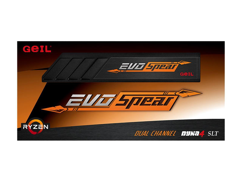 GeIL EVO SPEAR AMD Edition 16GB (2 x 8GB) 288-Pin DDR4 SDRAM DDR4 3000 (PC4 24000) Intel XMP 2.0 Desktop Memory Model GASB416GB3000C16ADC