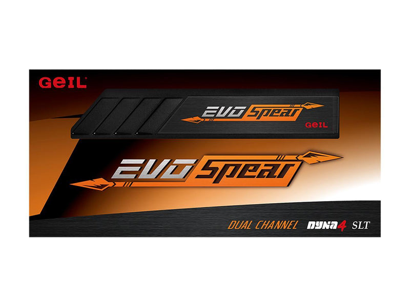 GeIL EVO SPEAR 16GB (2 x 8GB) 288-Pin DDR4 SDRAM DDR4 3000 (PC4 24000) Intel XMP 2.0 Desktop Memory Model GSB416GB3000C16ADC