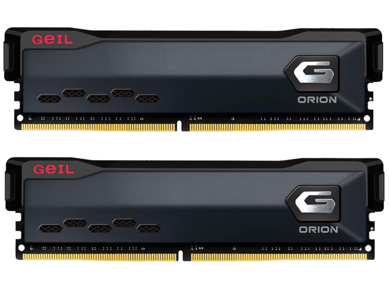 GeIL ORION AMD Edition 16GB (2 x 8GB) 288-Pin DDR4 SDRAM DDR4 3000 (PC4 24000) Intel XMP 2.0 Desktop Memory Model GAOG416GB3000C16ADC
