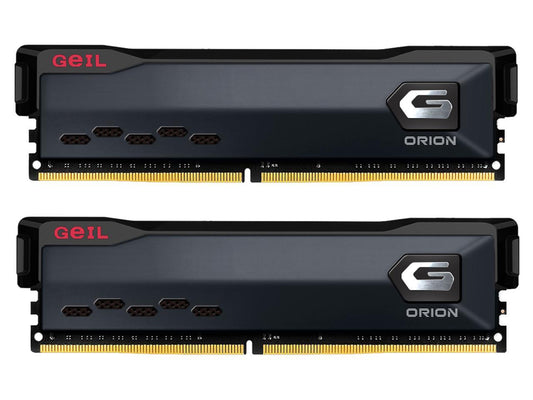 GeIL ORION AMD Edition 32GB (2 x 16GB) 288-Pin DDR4 SDRAM DDR4 3000 (PC4 24000) Intel XMP 2.0 Desktop Memory Model GAOG432GB3000C16ADC