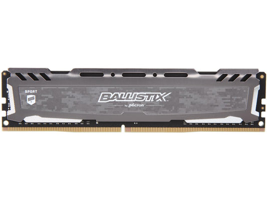 Ballistix Sport LT 16GB 288-Pin DDR4 SDRAM DDR4 3000 (PC4 24000) Desktop Memory Model BLS16G4D30AESB